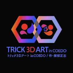 トリック３Dアート in COEDO